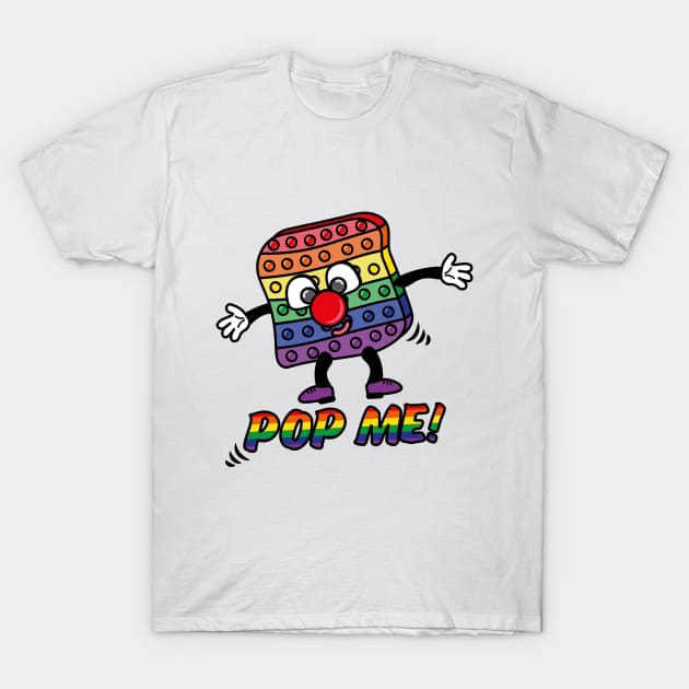 "Pop Me" Fidget T-Shirt by HelenDesigns